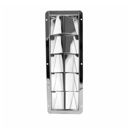 AAA Stainless Steel Louvered Ventilator Grille for Boat – 5-louver metal vent
