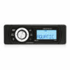 Product image of the Aquatic AV MP6 Waterproof Marine Stereo – Shallow Mount, a marine head unit for boat audio systems.