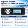 Aquatic AV MP6 Waterproof Marine Stereo – Shallow Mount specifications and key features