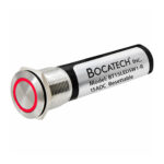 Bocatech Marine Push Button On/Off Switch – 12V DC, 15A, Red LED