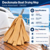 Deckmate Boat Drying Mop Extra Absorbent DM330 specifications and key features
