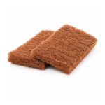 Deckmate Coarse Brown Scrub Pad 2 Pack DM252 heavy-duty cleaning scrubber