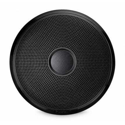 Fusion XS Series 10-Inch Marine Subwoofer with white grille, 120W RMS power and IP65 protection