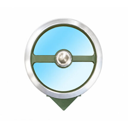H2 Pro Marine Clear View Screen – 12V, 250 mm Diameter, Weatherproof, for glass mounting on a boat