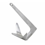 Hot-Dip Galvanized Bruce Anchor for Boats – 5 kg to 50 kg claw anchor