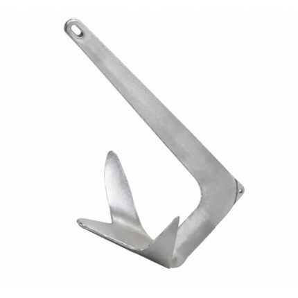Hot-Dip Galvanized Bruce Anchor for Boats – 5 kg to 50 kg claw anchor