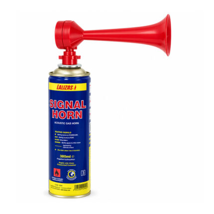 LALIZAS Marine Signal Horn Set – 380 ml handheld air horn