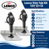 Lenco Trim Tab Kit 12V 12×12 – LEN15007 - Image 4