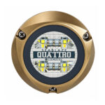 Lumitec SeaBlaze Quattro LED Underwater Light White/Blue 2000+ Lumens – 101511