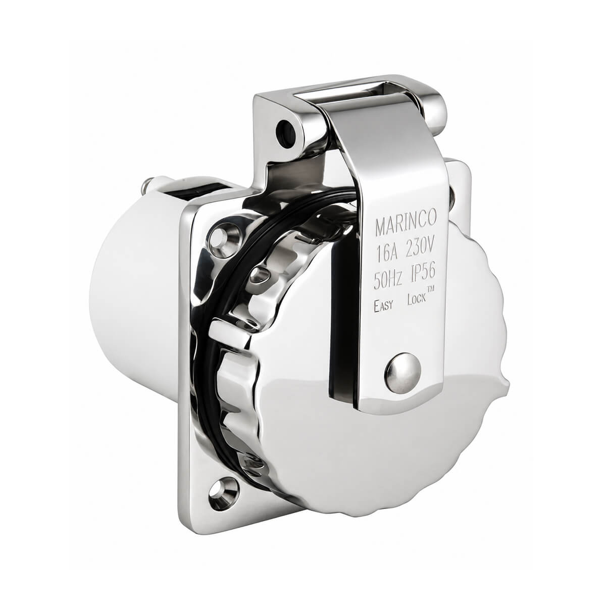 Marinco 16A Shore Power Inlet – 230V Stainless Steel, 303SSEL-BXPK Marinco 16A Shore Power Inlet 230V Stainless Steel 303SSEL-BXPK – marine shore power inlet