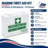Marine First Aid Kit for Boats & Workplaces – 10 Persons Specifications and Key Features