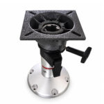 Mazuzee Adjustable Marine Seat Pedestal With Swivel