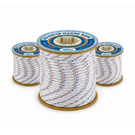 MAZUZEE Polyester Marine Rope for Boats – 90 Metre Spool