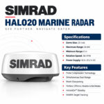 Simrad HALO20 Marine Radar Specifications and Key Features