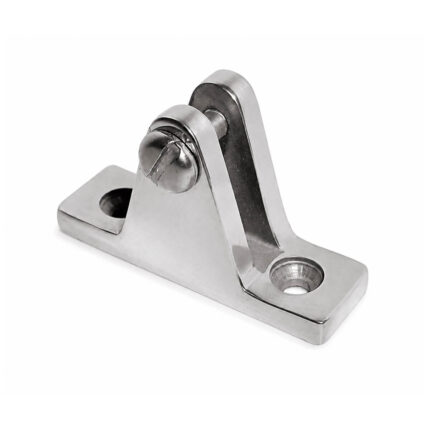 Stainless Steel Deck Hinge 90° – AISI 316 for Bimini Top