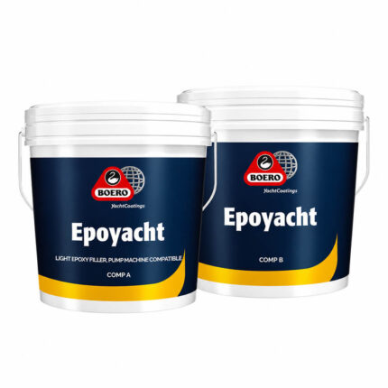 BOERO EPOYACHT Light Epoxy Filler A+B – 20L marine epoxy filler, components A and B.
