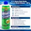BTS Heavy Duty Brake, Parts & Metal Cleaner 397 g specifications and key features.