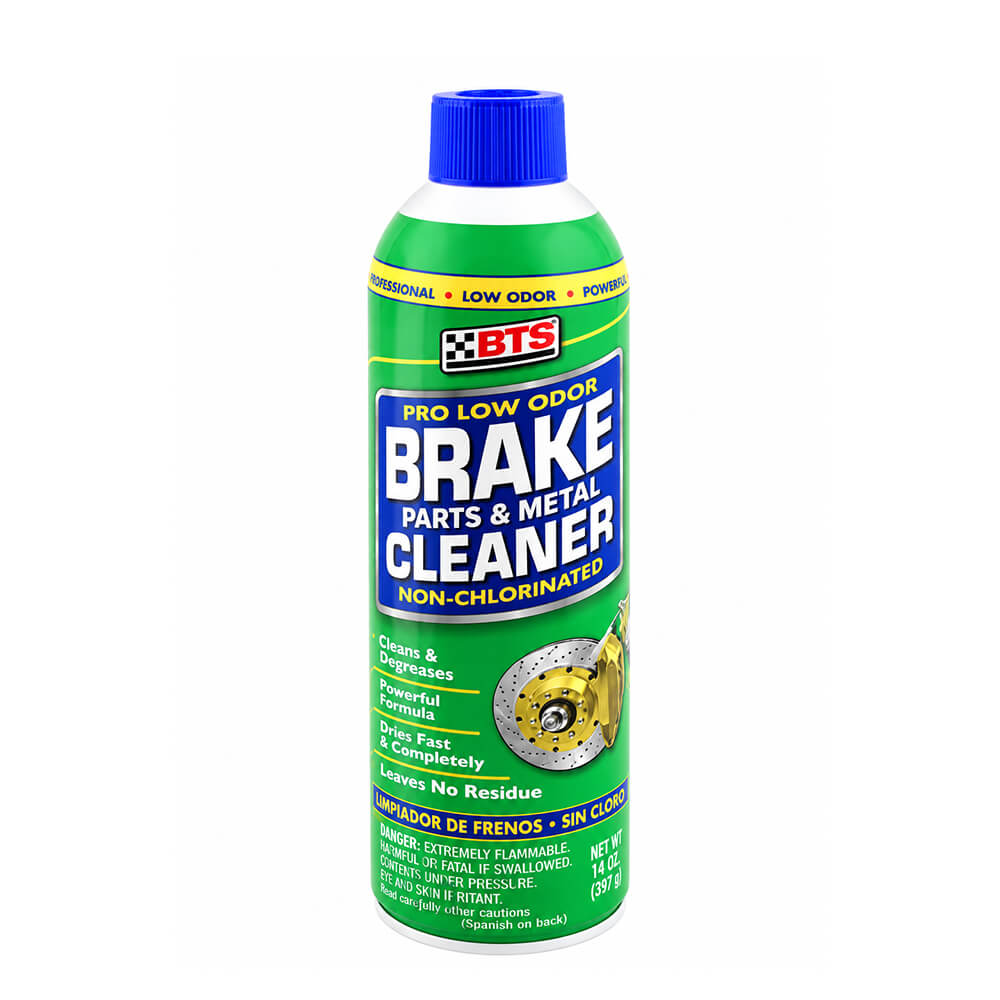 BTS Heavy Duty Brake, Parts & Metal Cleaner 397 g BTS Heavy Duty Brake, Parts & Metal Cleaner 397 g aerosol spray.