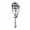 DHR 180CS LED Marine Searchlight – 12/24V, 20W, Cabin Control With Fork Mount