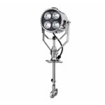 DHR 180CS LED Marine Searchlight – 12/24V, 20W, Cabin Control With Fork Mount
