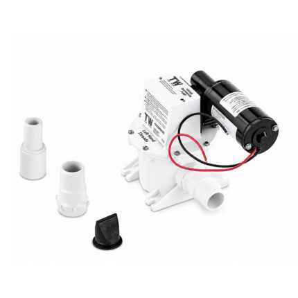 Dometic T-Series TW12 Marine Waste Discharge Pump – 12V with accessories