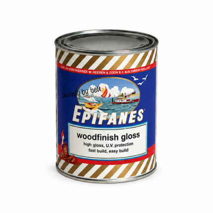 Epifanes Woodfinish Gloss marine wood finish for teak and other exotic woods